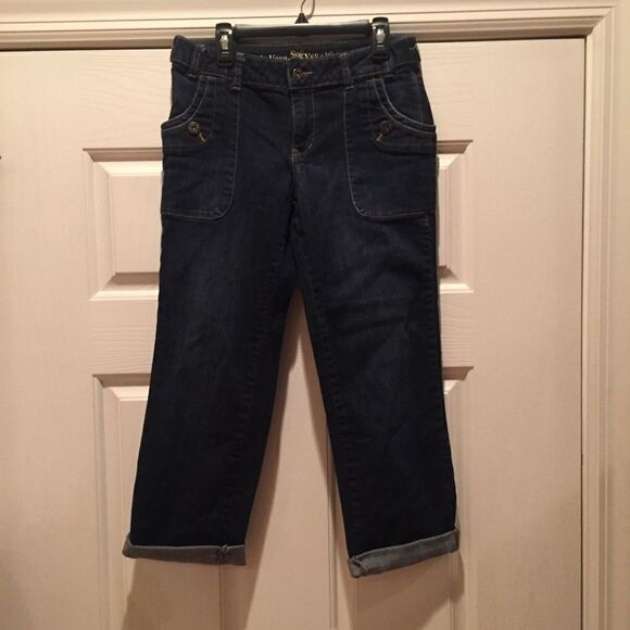 Simply Vera Cropped Jeans - Picture 1 of 5